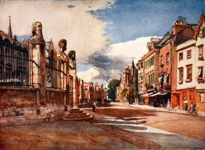 Broad Street, guardando a ovest, 1903 da John Fulleylove